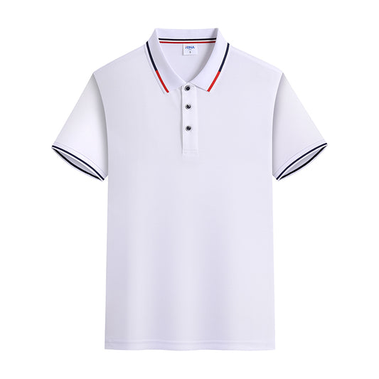 Men’s Knitted Crochet Polo Shirt – Vintage Short Sleeve Summer Casual Top