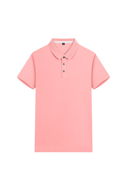 Men's Polo Shirt Quick Dry Performance Short Sleeve Tactical Shirts Pique Jersey Golf Shirt