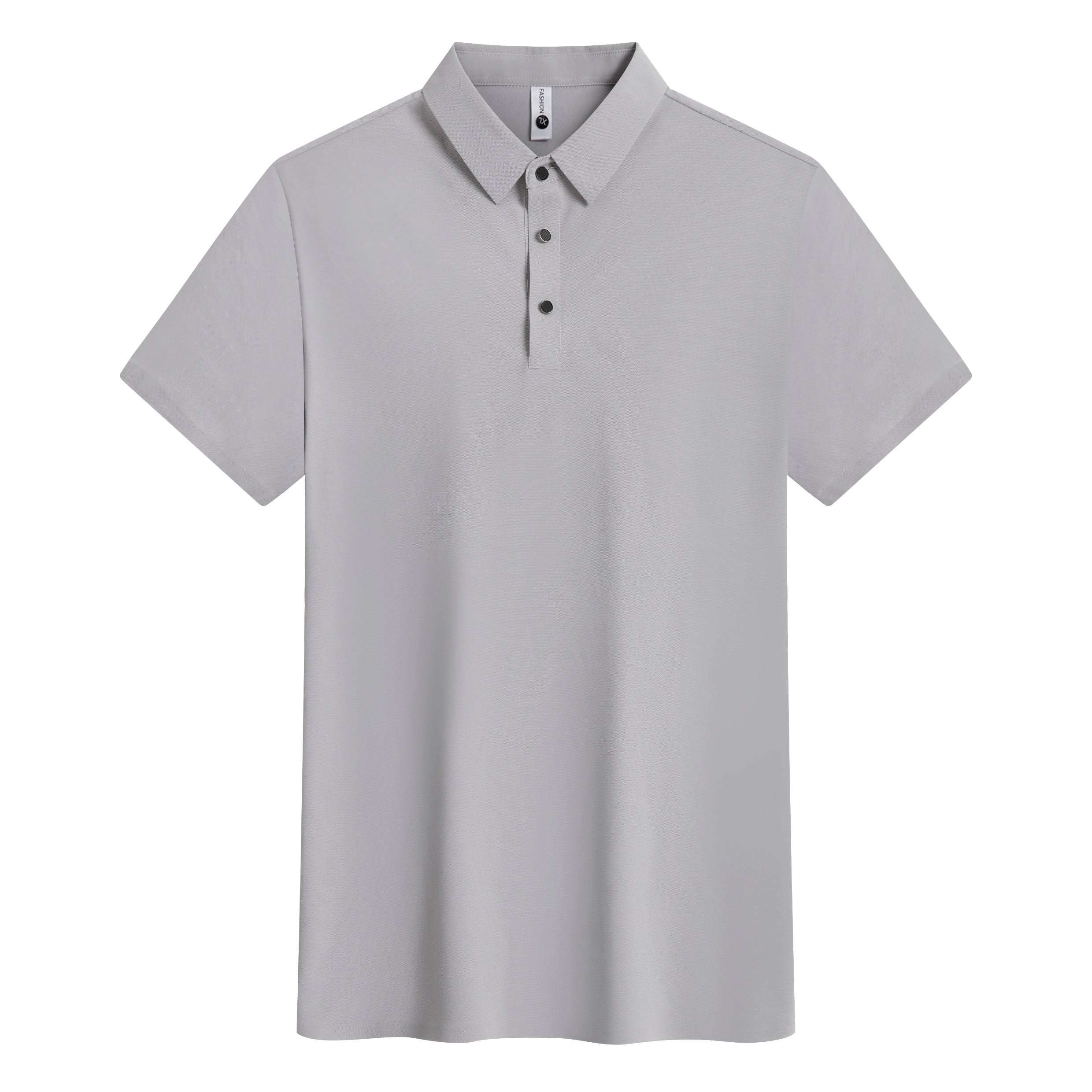Ice Silk Polo Shirt – Seamless, Breathable, Quick-Dry Summer Wear