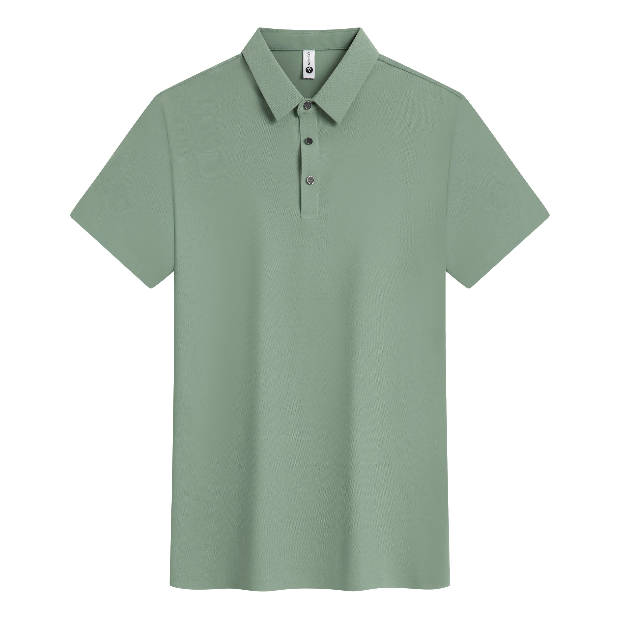 Ice Silk Polo Shirt – Seamless, Breathable, Quick-Dry Summer Wear