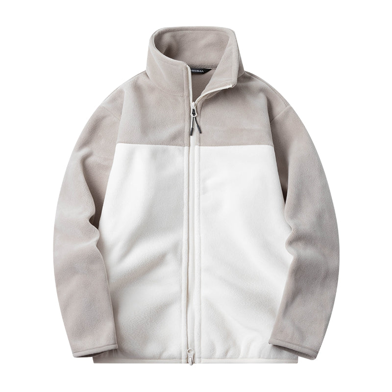 Men’s Fleece Mock Neck Sweatshirt – Warm, Soft, Casual Pullover for Everyday Wear