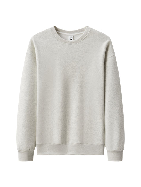 Men's Classic Fleece Crew Neck Sweatshirt Pullover (XS-6XL, Customizable, Available in Big & Tall)