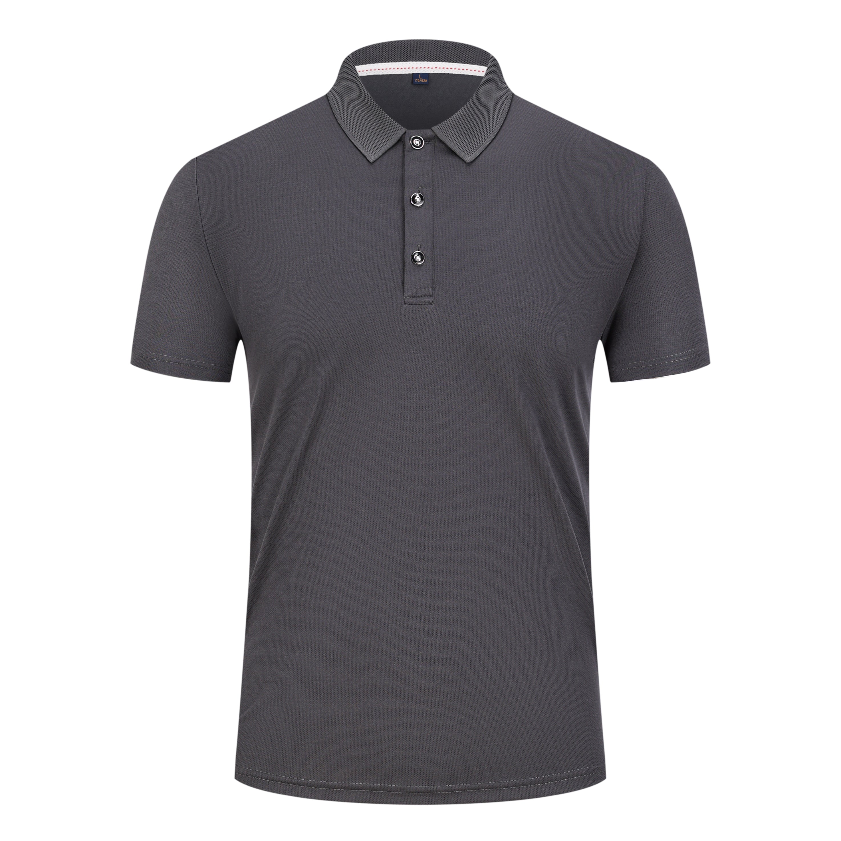 Men's Polo Shirt Quick Dry Performance Short Sleeve Tactical Shirts Pique Jersey Golf Shirt