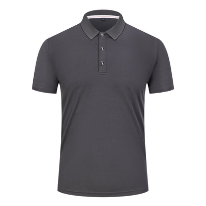Men's Polo Shirt Quick Dry Performance Short Sleeve Tactical Shirts Pique Jersey Golf Shirt