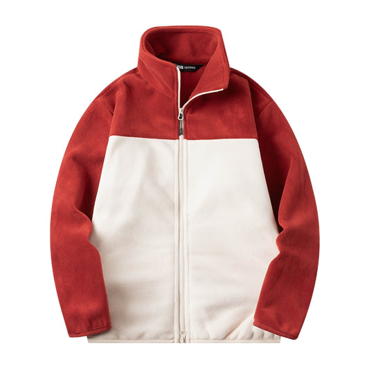 Men’s Fleece Mock Neck Sweatshirt – Warm, Soft, Casual Pullover for Everyday Wear