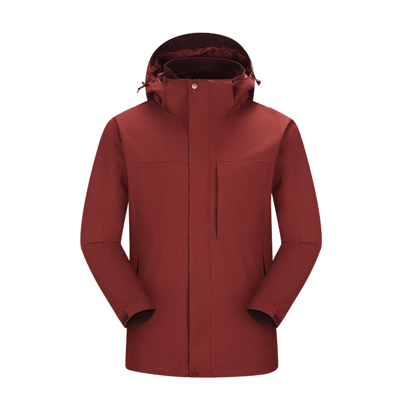 Men’s 3-in-1 Waterproof Ski Jacket – Hiking, Camping & Winter Outdoor Coat