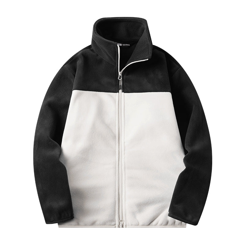 Men’s Fleece Mock Neck Sweatshirt – Warm, Soft, Casual Pullover for Everyday Wear