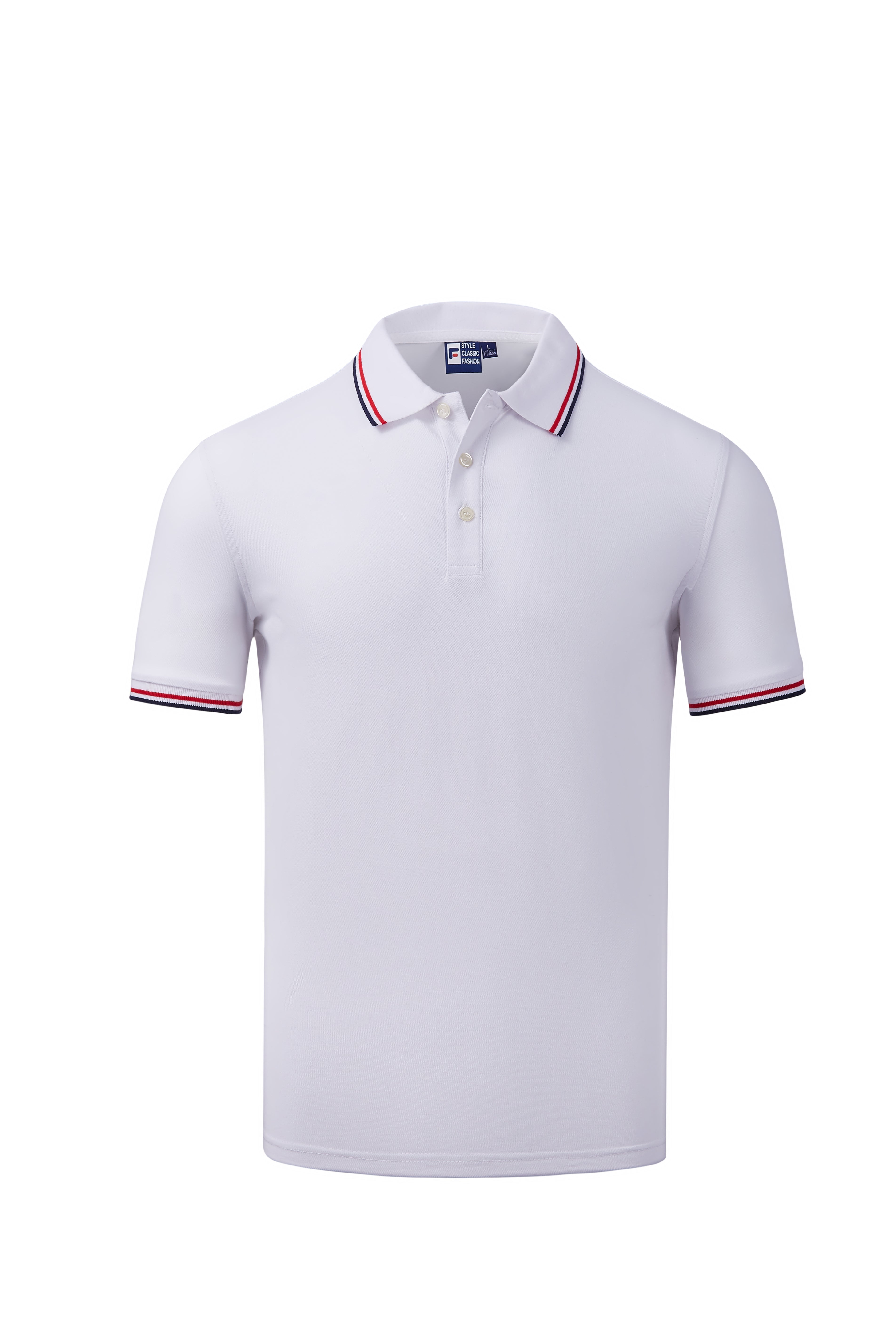 Unisex Knit Polo Shirt – Casual Short Sleeve Button Down Crochet Classic Golf Collared Top