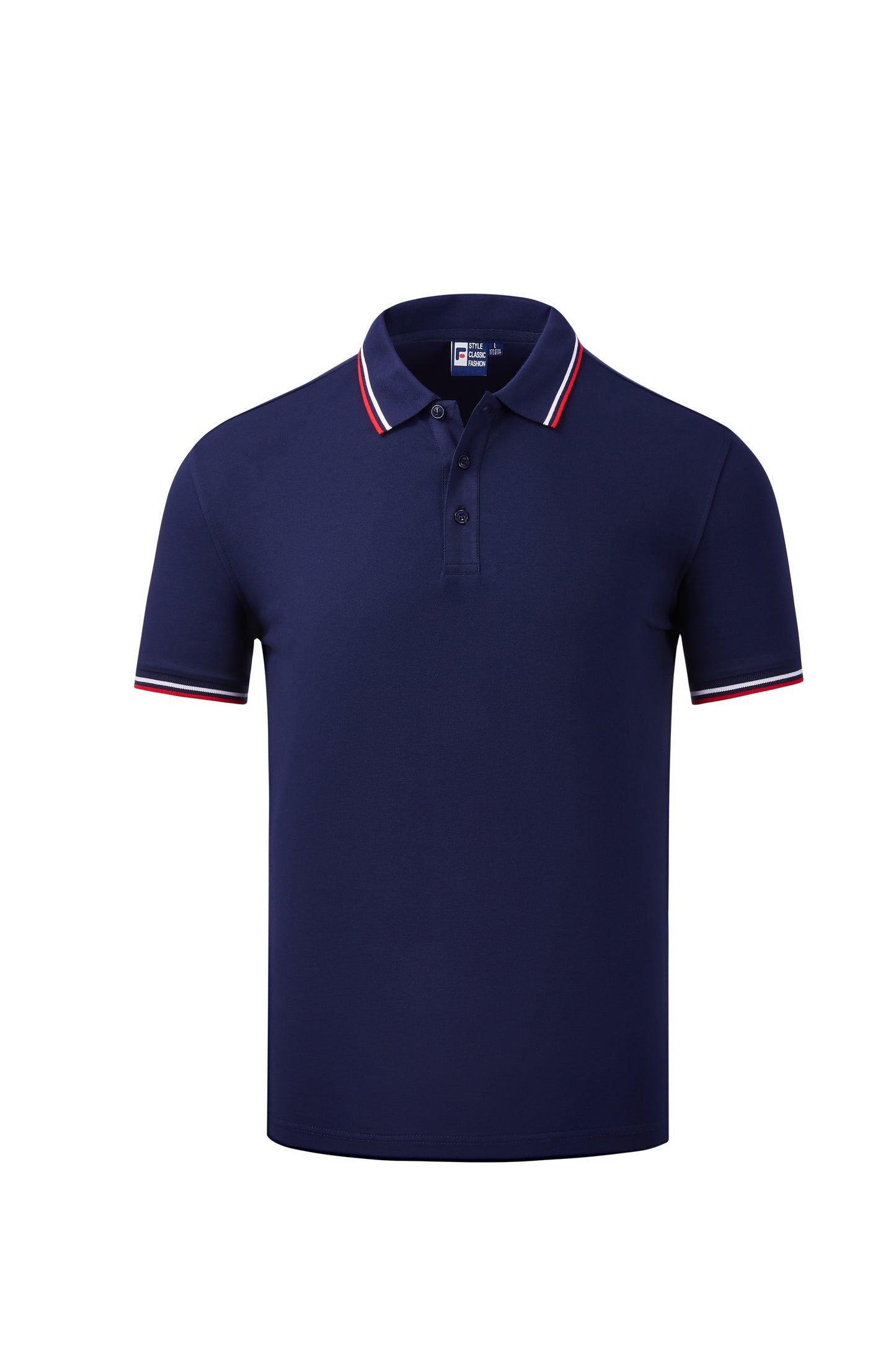 Unisex Knit Polo Shirt – Casual Short Sleeve Button Down Crochet Classic Golf Collared Top