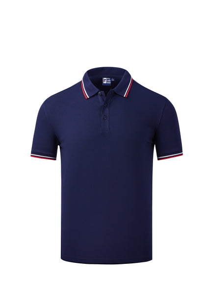 Unisex Knit Polo Shirt – Casual Short Sleeve Button Down Crochet Classic Golf Collared Top