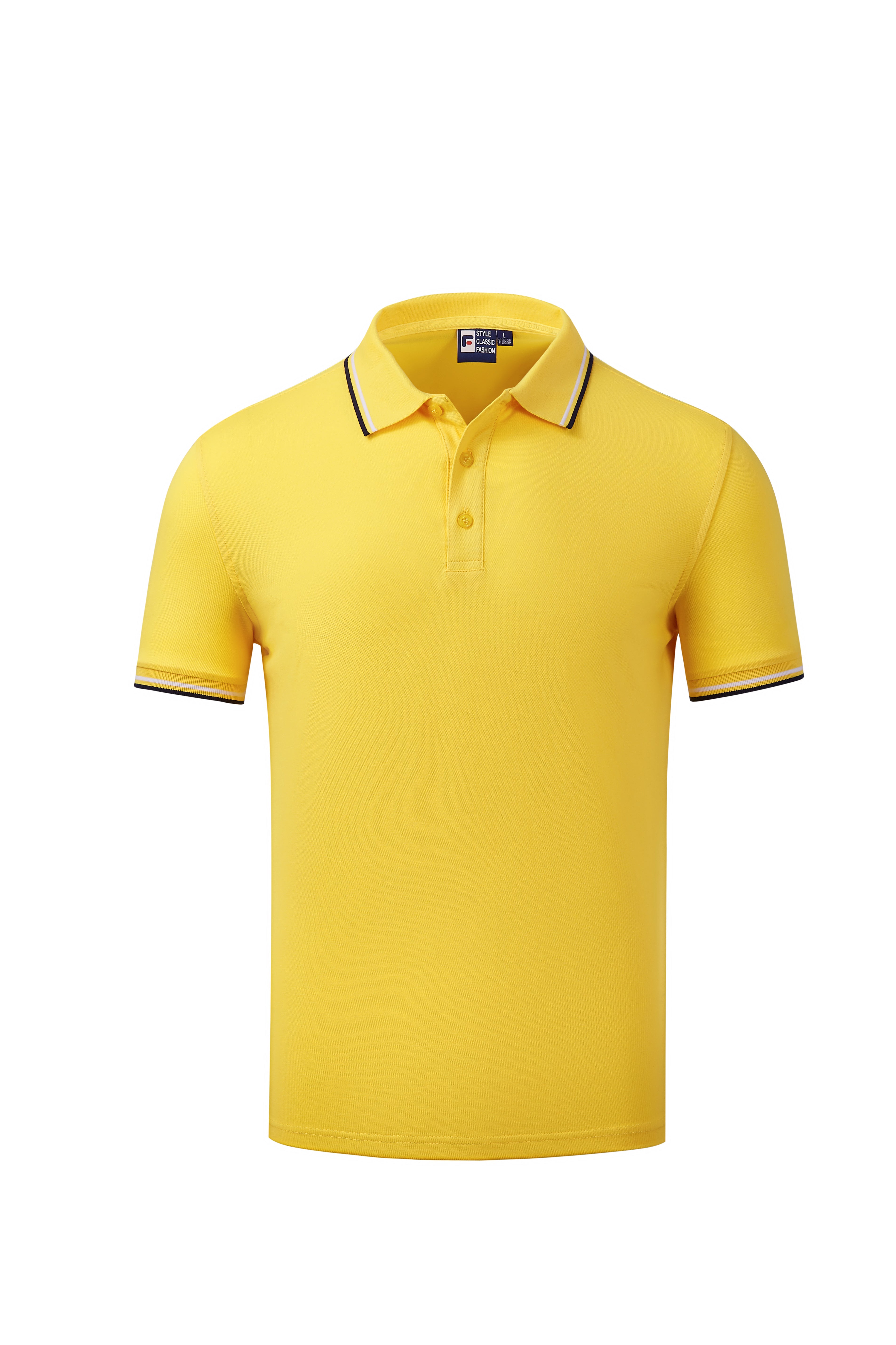 Unisex Knit Polo Shirt – Casual Short Sleeve Button Down Crochet Classic Golf Collared Top