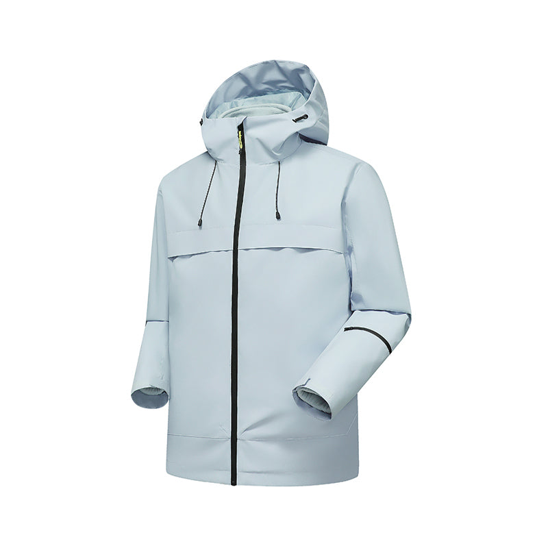 Men’s Waterproof Windbreaker Rain Jacket – Lightweight Hooded Outdoor Coat