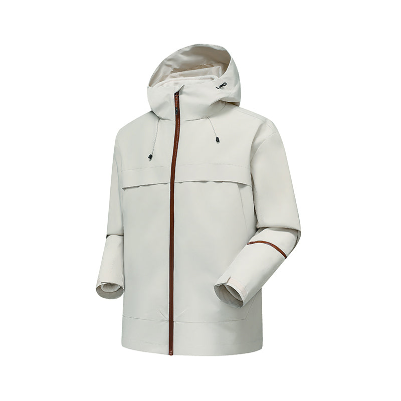 Men’s Waterproof Windbreaker Rain Jacket – Lightweight Hooded Outdoor Coat