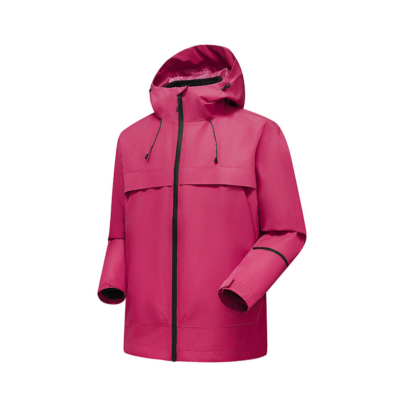 Men’s Waterproof Windbreaker Rain Jacket – Lightweight Hooded Outdoor Coat