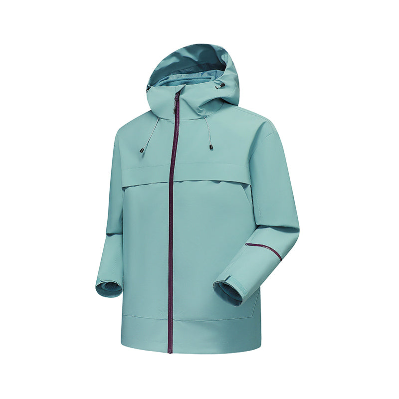 Men’s Waterproof Windbreaker Rain Jacket – Lightweight Hooded Outdoor Coat