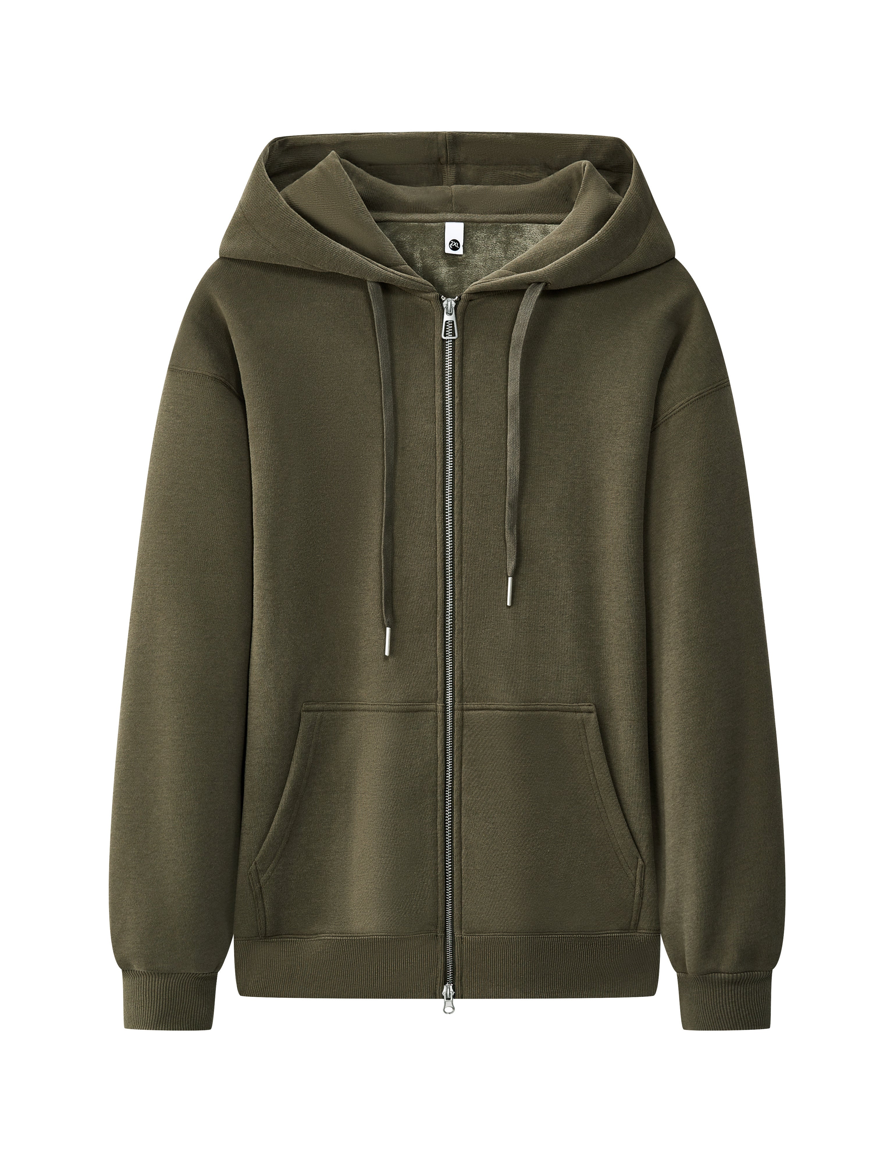 Unisex Heavyweight Pullover Hoodie Fleece Sweatshirt Workwear Casual Top