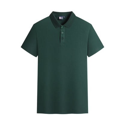 Unisex Short Sleeve Polo Shirt – Cotton Blend, Three Button Closure, Regular Fit