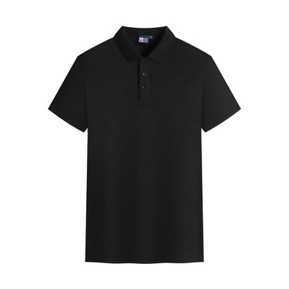 Unisex Short Sleeve Polo Shirt – Cotton Blend, Three Button Closure, Regular Fit