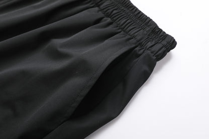 Gym Basketball Running Workout Quick Dry Black Shorts with Pockets for Casual Performance