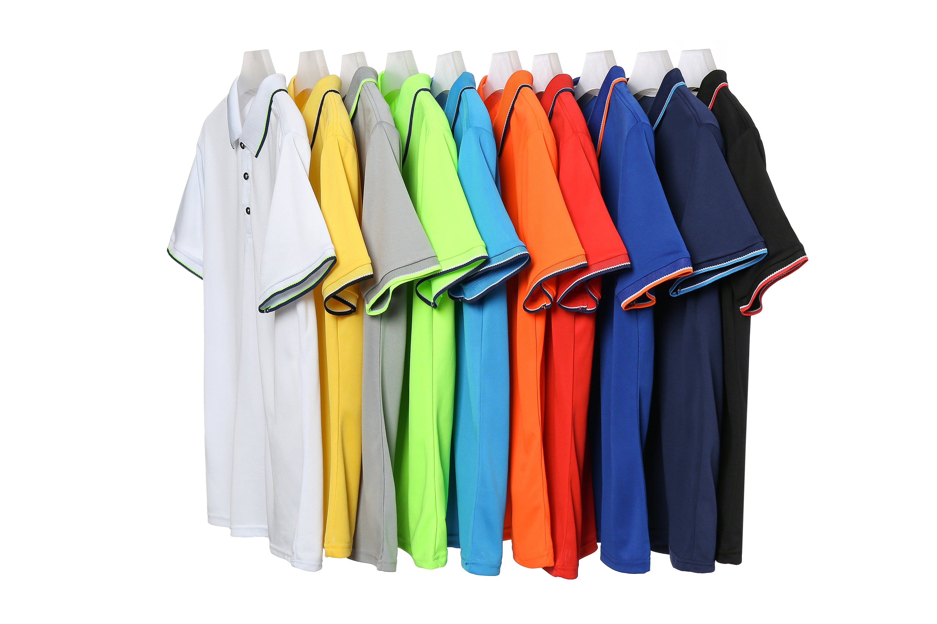 Men Polo Shirts Short Sleeve  Sport Wicking Shirts for Men Casual Athletic Collared T-Shirts