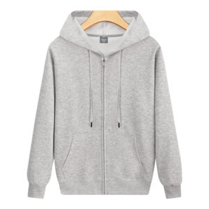 men's classic zip up hooded sweatshirt jacket casual fleece hoodie